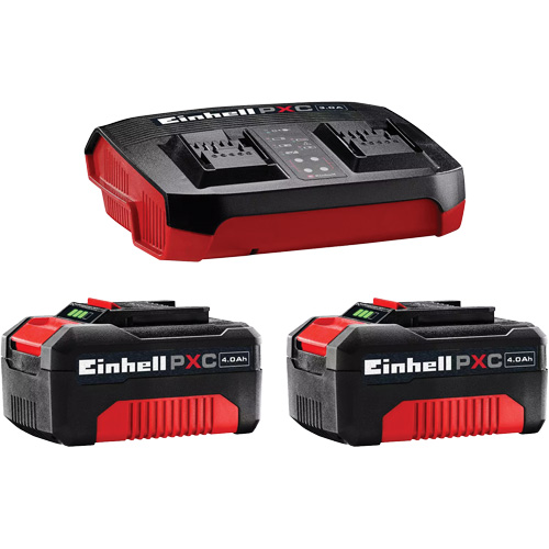 PXC Battery & Charger Starter Kit, Lithium-Ion, 18 V, 4 Ah