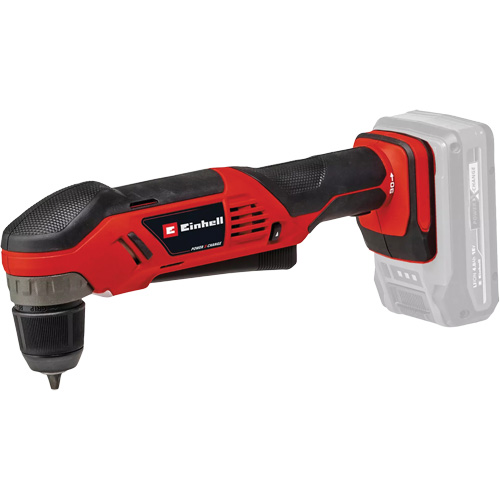 Cordless Right Angle Drill/Driver (Tool Only), 18 V, 3/8" Chuck, Lithium-Ion