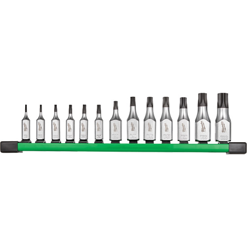 Tamper Proof Bit Socket Set, Torx®, 1/4"/3/8" Drive, 13 Pcs