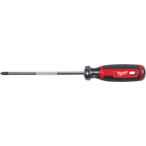 Phillips Screwdriver, #2, 10-3/5" L, Cushion Grip Handle