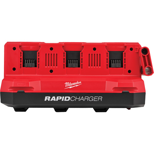 M18™ Six Bay Daisy Chain Rapid Charger w/ PACKOUT™ Compatibility, 18 V, Lithium-Ion