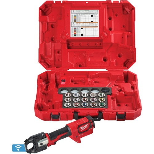 M18™ FORCE LOGIC™ 600 MCM Crimper with #8 - 600 MCM Cu Dies