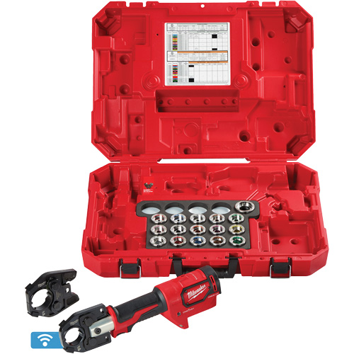 M18™ FORCE LOGIC™ 600 MCM Cu Crimper with 750 MCM Expanded Jaw & Dies