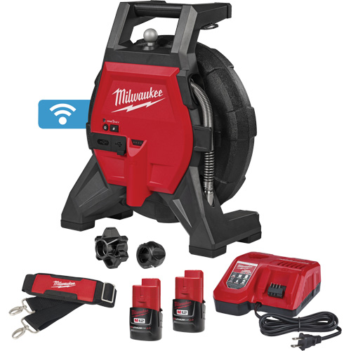 M12™ 65’ Ultra Flex Compact Inspection Camera Kit, 16 mm (0.62") Camera Head