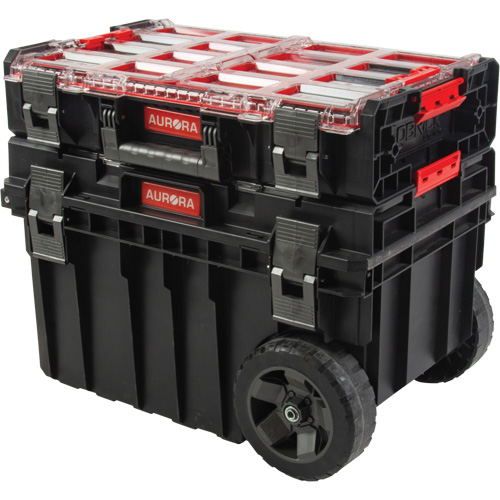 2-Piece Arx® Rolling Tool Chest Set, 23-4/5" x 16" x 20-3/5", Black