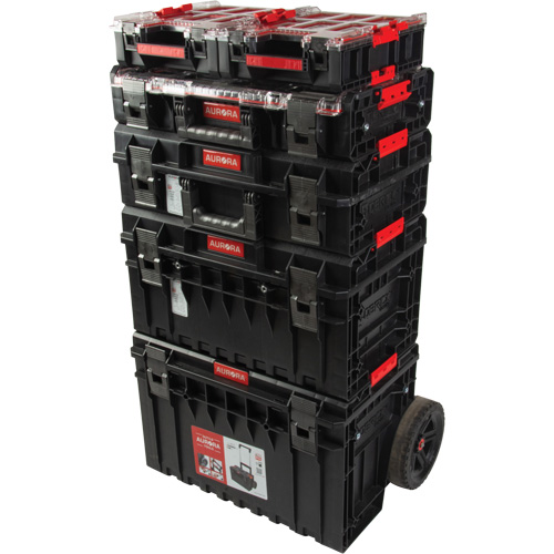 5-Piece Arx® Rolling Toolbox Base Set, 25-1/5" x 19" x 54-3/5", Black