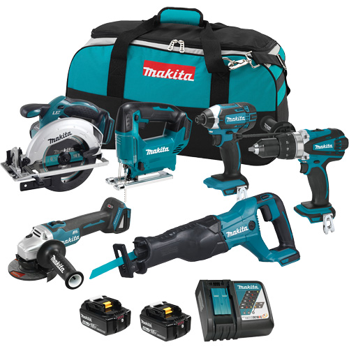 LXT 6-Tool Combo Kit, 18 V