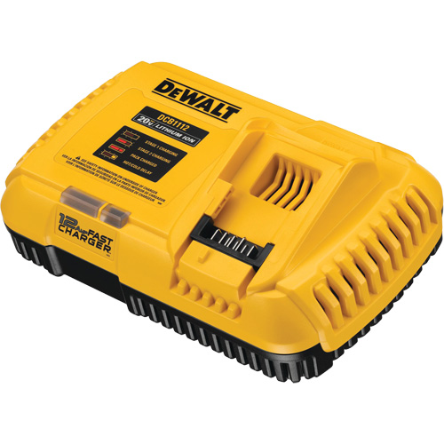 MAX*/FLEXVOLT® 12 Amp Fan-Cooled Fast Charger, 20 V, Lithium-Ion