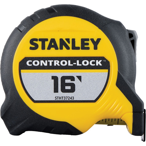 CONTROL-LOCK™ Tape Measure, 25 mm x 16', Imperial Graduations