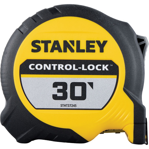 CONTROL-LOCK™ Tape Measure, 25 mm x 30', Imperial Graduations