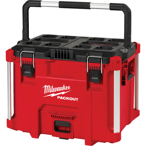 PACKOUT™ XL Tool Box, 16-1/4" x 22" x 17", Black/Red
