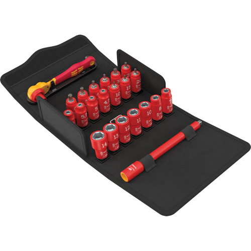 SA VDE 1 Zyklop Insulated Ratchet Set with Reversing Lever