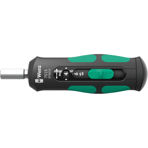 Kraftform Safe-Torque Speed Torque Screwdriver, 2 - 6 Nm Torque Range, 5-4/5" Length