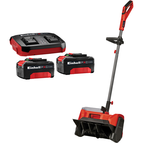 36V Cordless Snow Shovel Kit with Batteries and Charger, 16" (40.64 cm) Wide