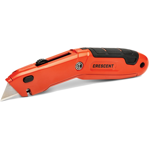 Retractable Knife, Steel, Aluminum Handle