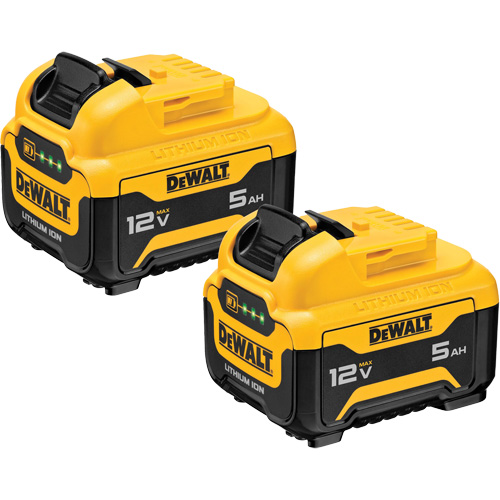 Max* Battery Packs, Lithium-Ion, 12 V, 5 Ah