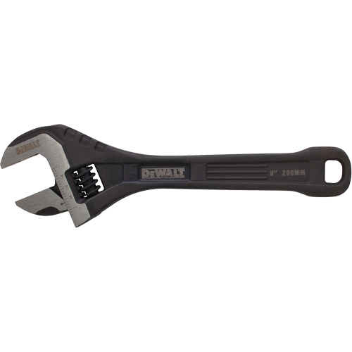 All Steel Adjustable Wrench, 8" L