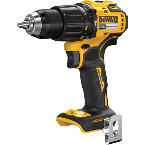 Brushless Cordless Hammer Drill (Tool Only), 1/2" Chuck, 20 V