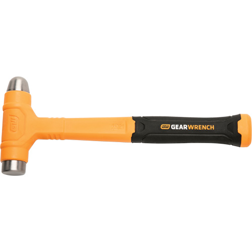 Dead Blow Ball Pein Hammer, 16 oz., Smooth Grip, 12-2/5" L