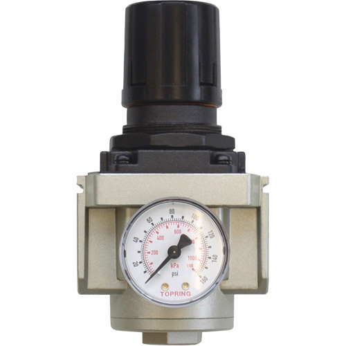AIRFLO 450 Aluminum Regulator, 3/4" NPT, 145 PSI Max. PSI, Modular