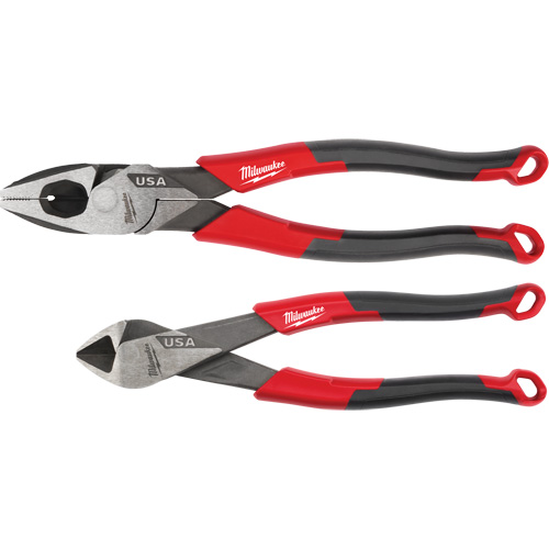 Comfort Grip Cutting Pliers Set, 2 Pieces