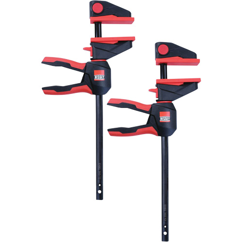 One-Hand Bar Trigger Clamps with 360° Rotating Handle Set, 12" (304.8 mm)