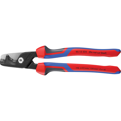 StepCut® XL Cable Shears with KNIPEXTEND Handle, 9"