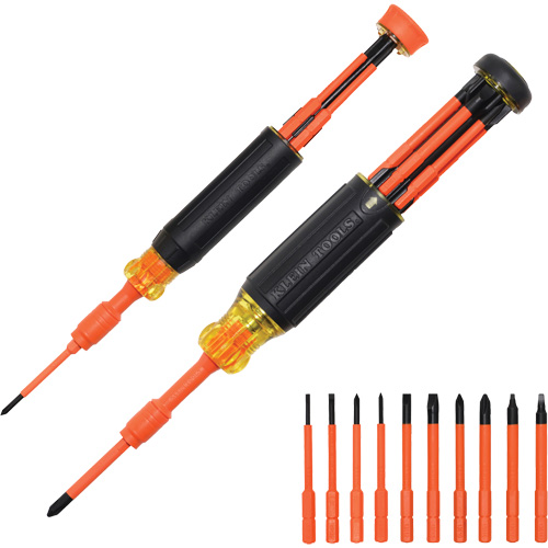 10-in-2 Insulated Auto-Lock Screwdriver Set