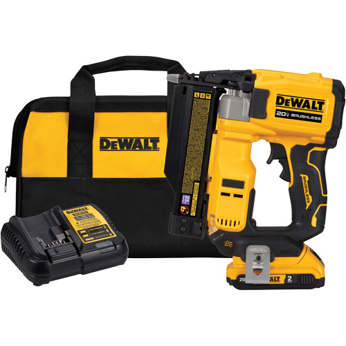 ATOMIC COMPACT SERIES™ Brushless Cordless 23 Ga. Pin Nailer Kit, 20 V, Lithium-Ion