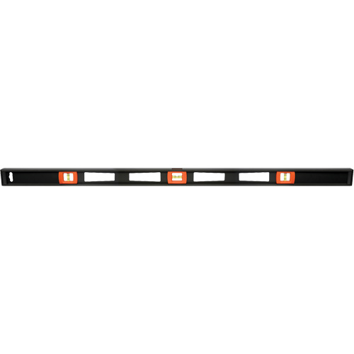 Heavy-Duty Contractor's Top-Reading Level, I-Beam, 4' L, Aluminum, 3, Non-Magnetic