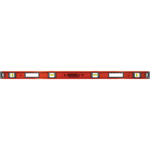 Heavy-Duty Contractor's Level, I-Beam, 4' L, Aluminum, 4, Magnetic