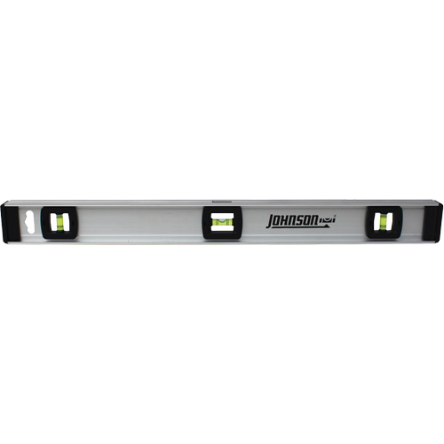 Contractor's Level with Rule, I-Beam, 2' L, Aluminum, 3, Non-Magnetic