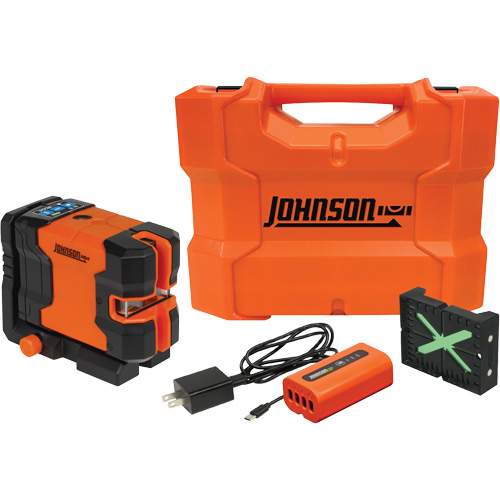 GreenBrite® Cross-Line & 2-Dot Laser Level