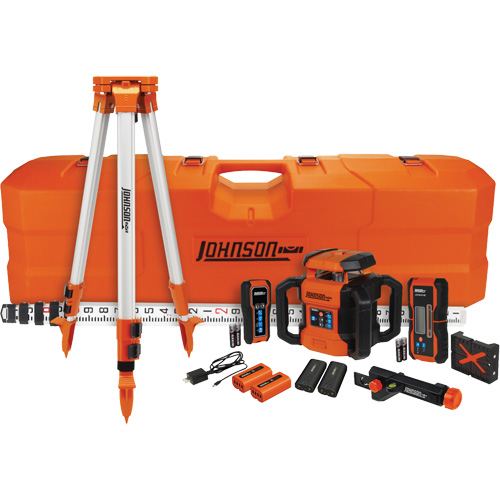 Red Dual Slope Rotary Laser Level System, 4000' (1219.2 m), 640 Nm