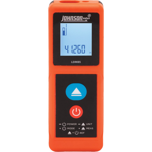 Laser Distance Meter, 2" - 330' (5.08 cm - 25.9 m) Range, Digital (Electronic)