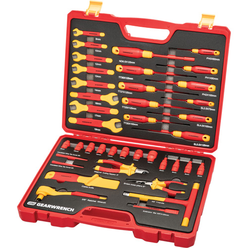 VDE Insulated Tool Set, 1000 V, 39 Pcs