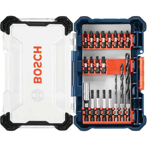 Custom Case System Drill & Drive Set, 20 Pcs., Phillips/Square/Torx®