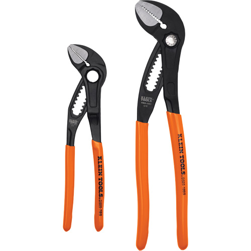 Straight Jaw Quick-Adjust Pump Pliers Set, 2 Pieces