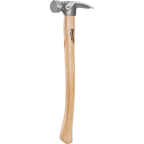 Milled Face Framing Hammer, 23 oz., Wood Handle