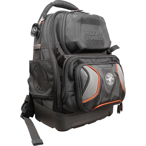 Tradesman Pro™ Tool Master Tool Bag Backpack, 11" L x 13-1/2" W, Black/Grey/Orange, Polyester