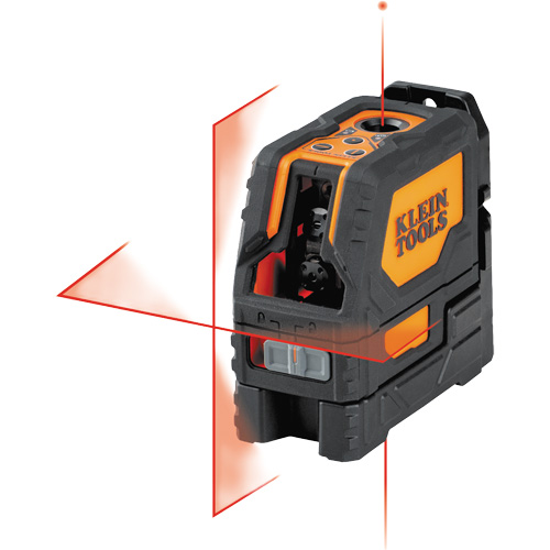 Self-Leveling Red Cross-Line Laser Level with Red Plumb Spot