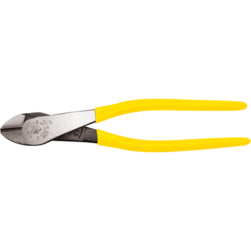 Diagonal Cutting Pliers with Angled Head, 9" L