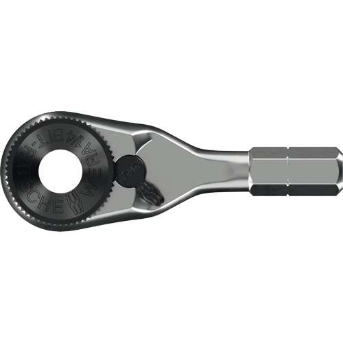8011 Zyklop Mini 4 Bit Ratchet, 1/4" Drive