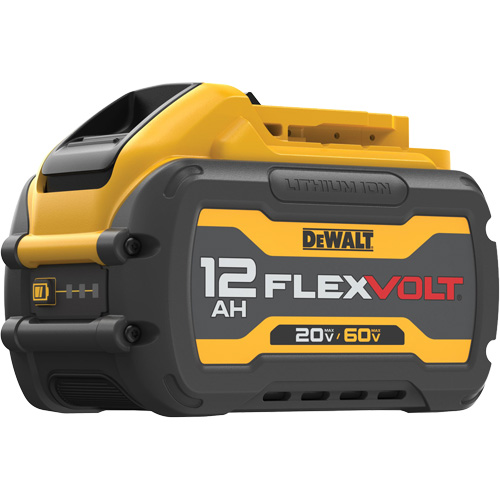 MAX* Flexvolt Battery, Lithium-Ion, 20 V/60 V, 12 Ah