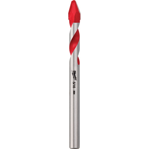 Hard Tile & Glass Specialty Drill Bit, 5/16", Carbide