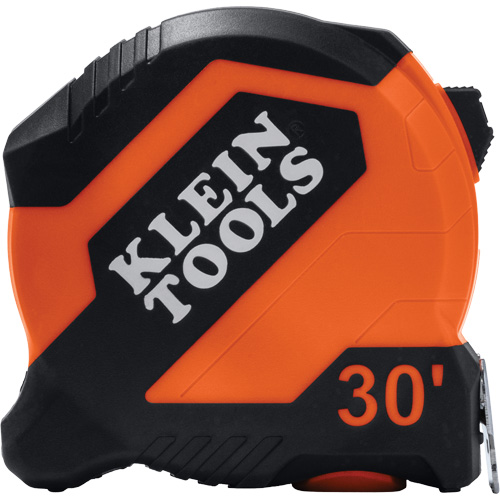 Compact Tape Measure, 27 mm x 30', 1/16'' Graduations