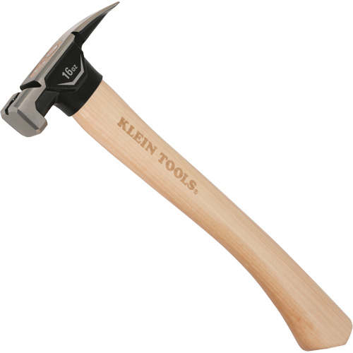 Smooth Face Hickory Handle Hammer, 1 lbs./16 oz., Wood Handle, 14" L