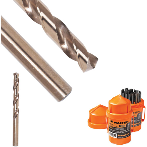 SST+™ Jobber Drill, High Speed Steel, 11/32", 4-15/16" L, 3-3/16" Flute, 135° Point Angle