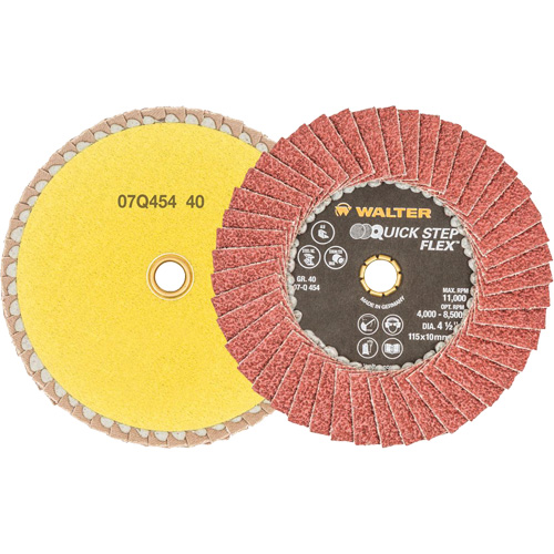 Disc Blender, 4-1/2" x Type 29, 40 Grit, Aluminum Oxide