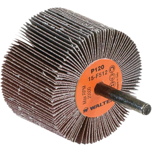 Flap Wheels-Coolcut™ Flap Wheels, Aluminum Oxide, 120 Grit, 2-1/2" x 1-1/2" x 1/4"